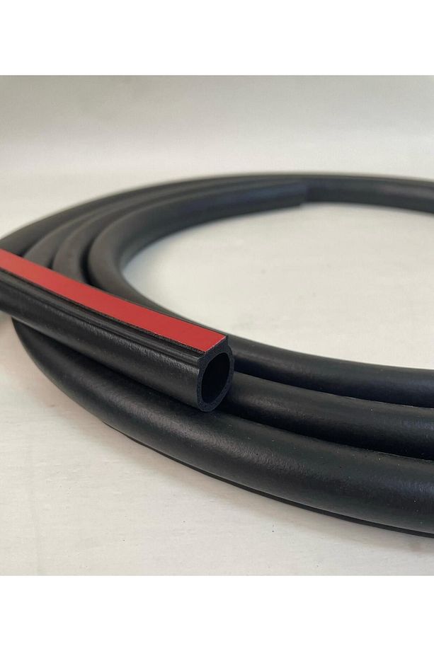 Bantlı Kapı Fitili ( Çap-15 Mm )- Bantlı Sünger - D Tipi Fitil [ 1 Adet 1 Metre ) - 2