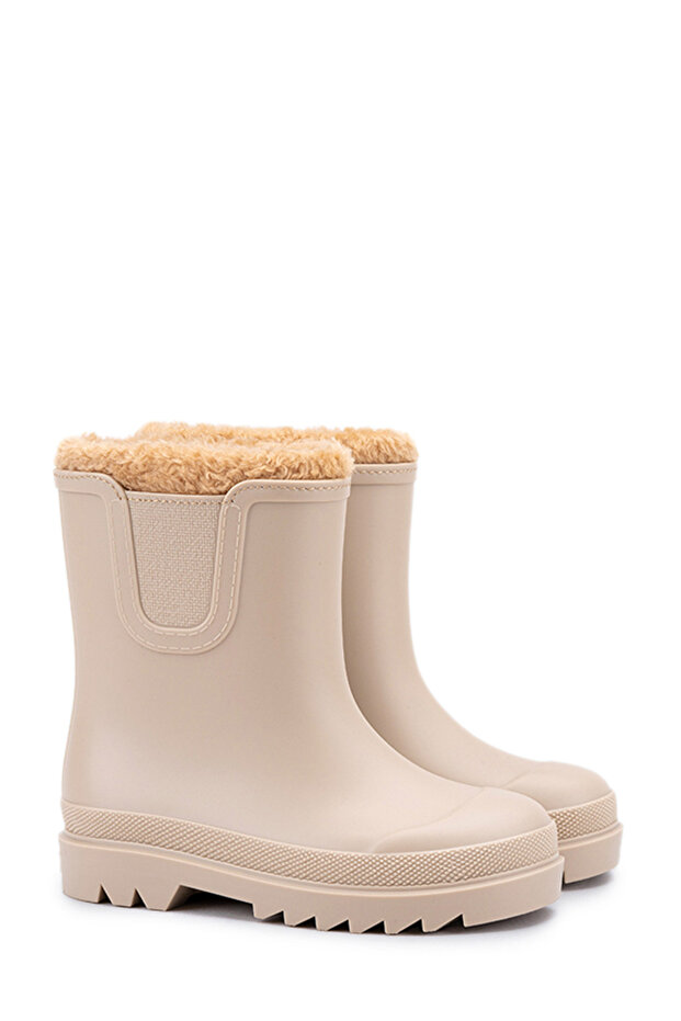 W10290 TOKIO BORREGUITO Bej Kız Çocuk Yağmur Çizmesi - 1