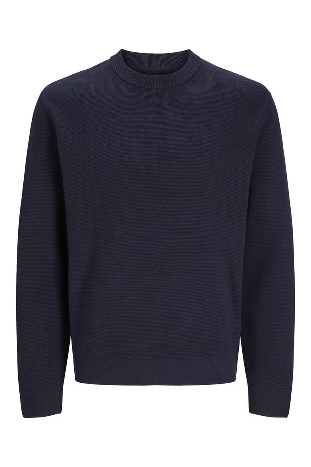 Rundhals ile Strickpullover Rundhals ile Einfarbig Strickpullover - 2