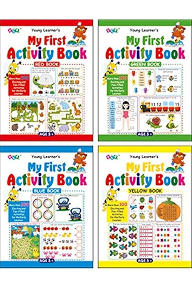 My First Activity Books 4 Titles