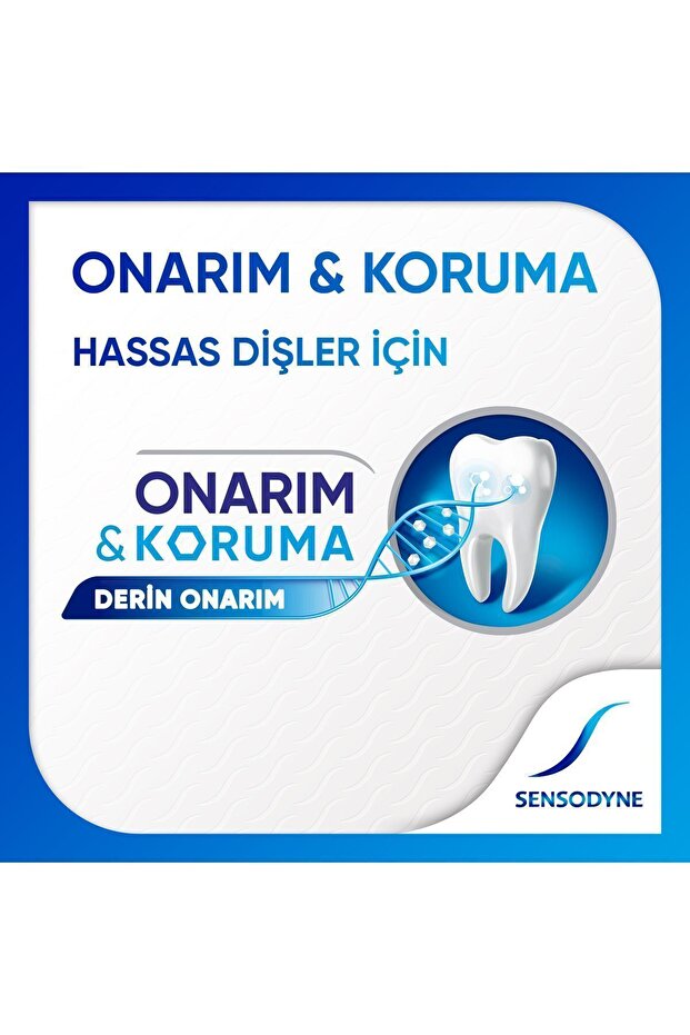Onarım ve Koruma Diş Macunu 75ml x 3 Adet - 4
