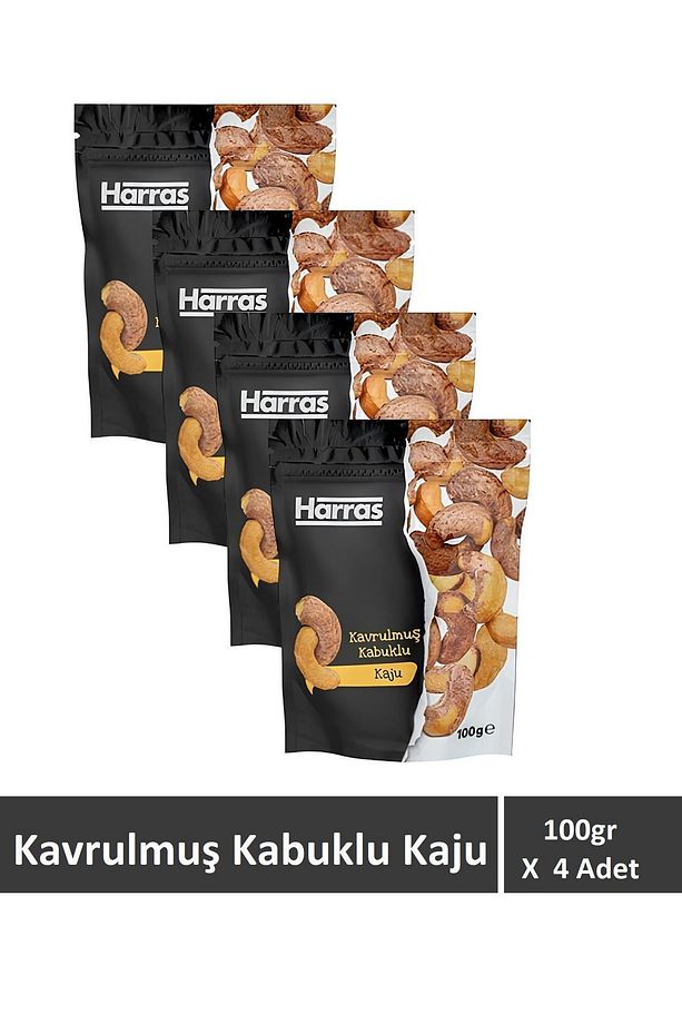 Kavrulmuş Kabuklu Kaju 100 gr x 4 Adet - 1