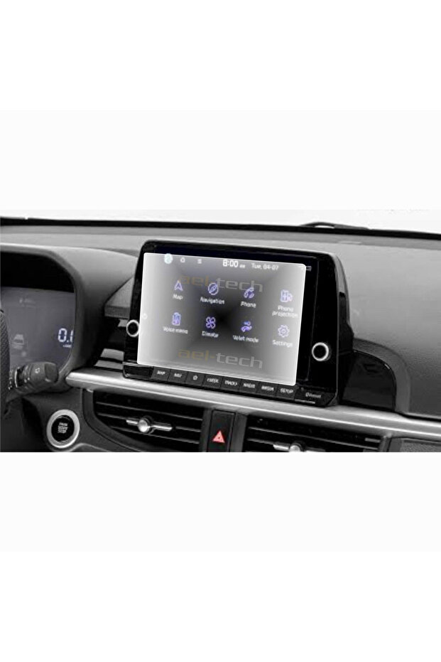 Kia New Picanto 8 - Nano Screen Protector, Navigation Compatible 2024 - 1