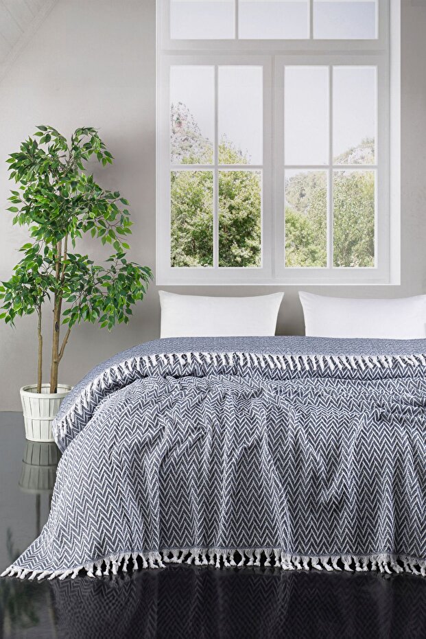 Sayina Modell Indigo Double Pike 1600gr. 200x230cm - 1