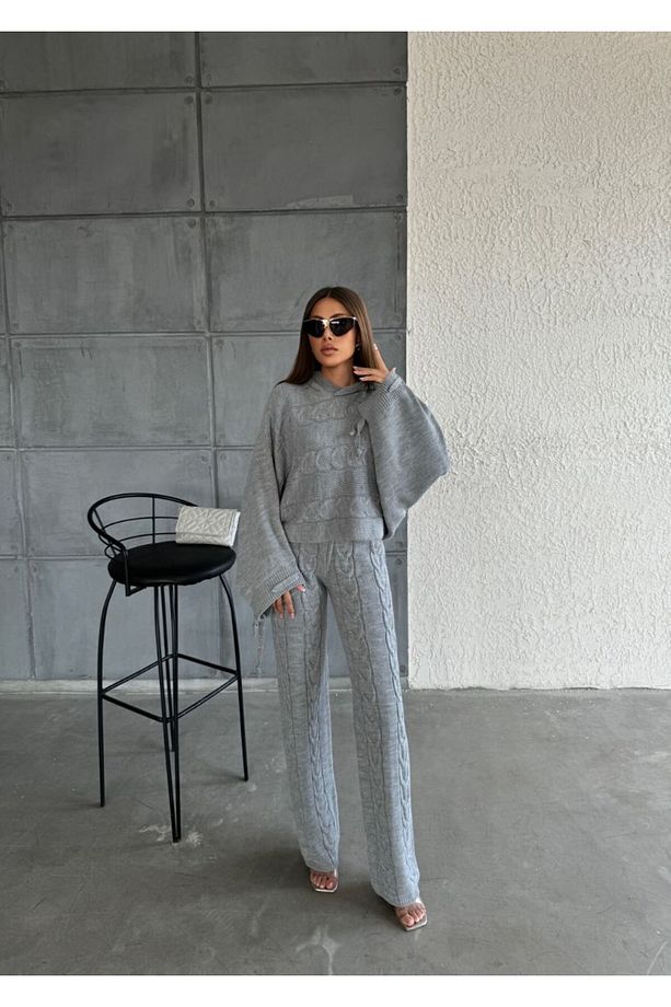 TRİKO KUMAŞ  SWTSHRT  PANTALON 2 Lİ TAKIM - 3