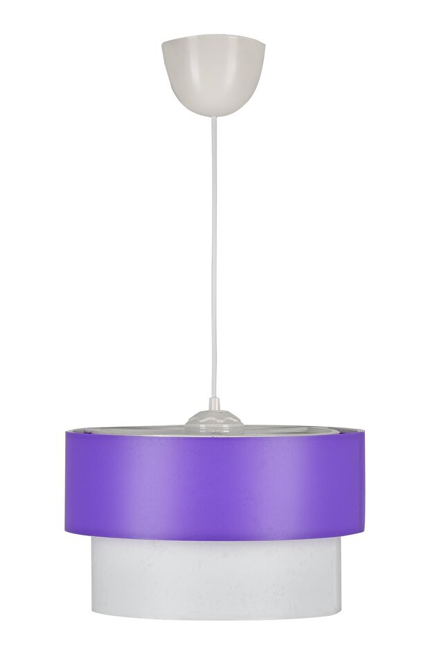 Melon Pasta Mor Beyaz Avize - 4