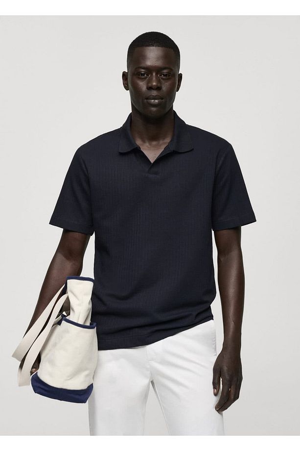 Regular Fit Fitilli Pamuklu Polo Gömlek - 1