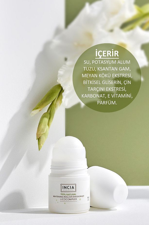 %100 Doğal Roll On Deodorant Beyazlatıcı Ter Kokusu Önleyici Lekesiz 50 ml - 5