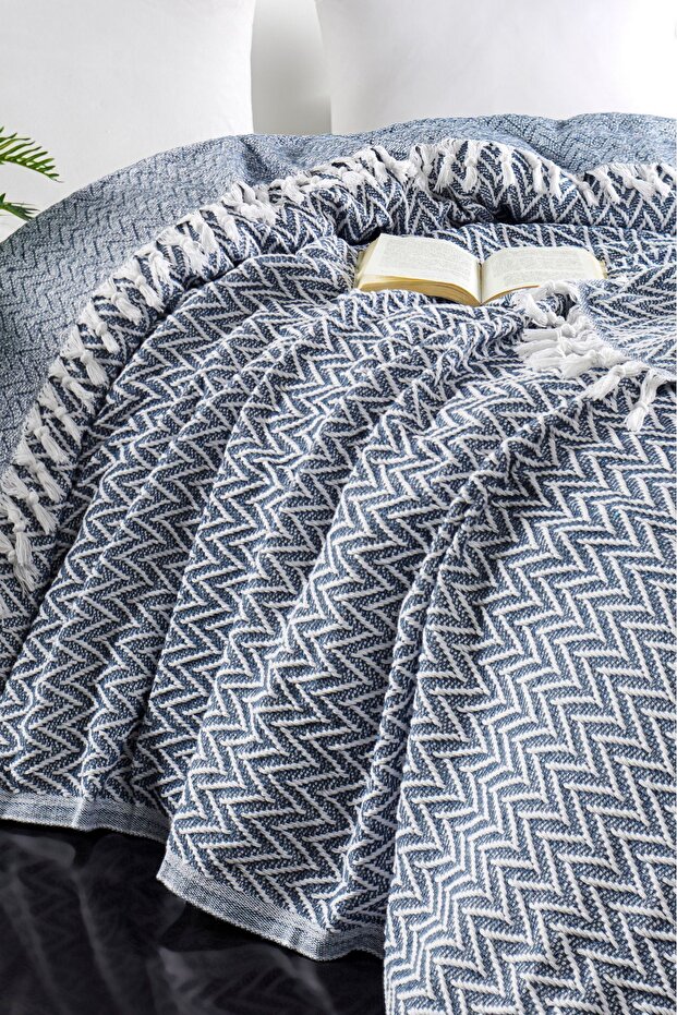 Sayina Modell Indigo Double Pike 1600gr. 200x230cm - 3