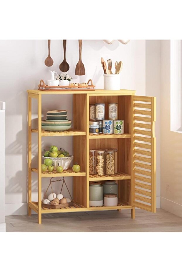 Bambu Raflı Dolap PNLB10250 - 3