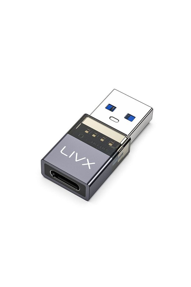 USB 3.2 to Type C Çevirici Dönüştürücü OTG 10Gbps 60W Hızlı Şarj ve Veri Aktarımı OTGDF Uyumlu - 8