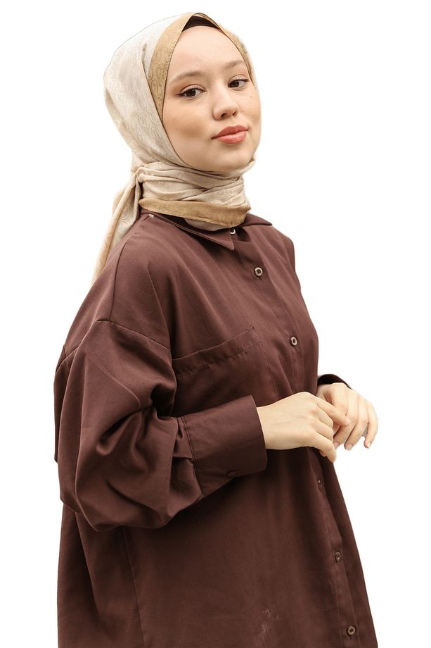 Monogram Şal - Bal Köpüğü (DORE) - 2