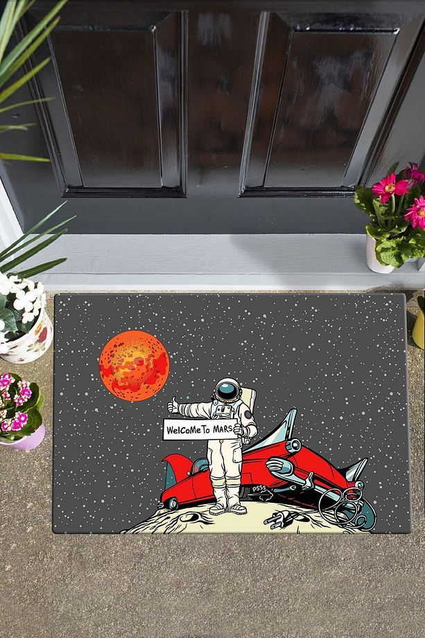 Pvc Mars Dekoratif Iç Ve Dış Kapıönü Paspasları Pvc Taban - 1