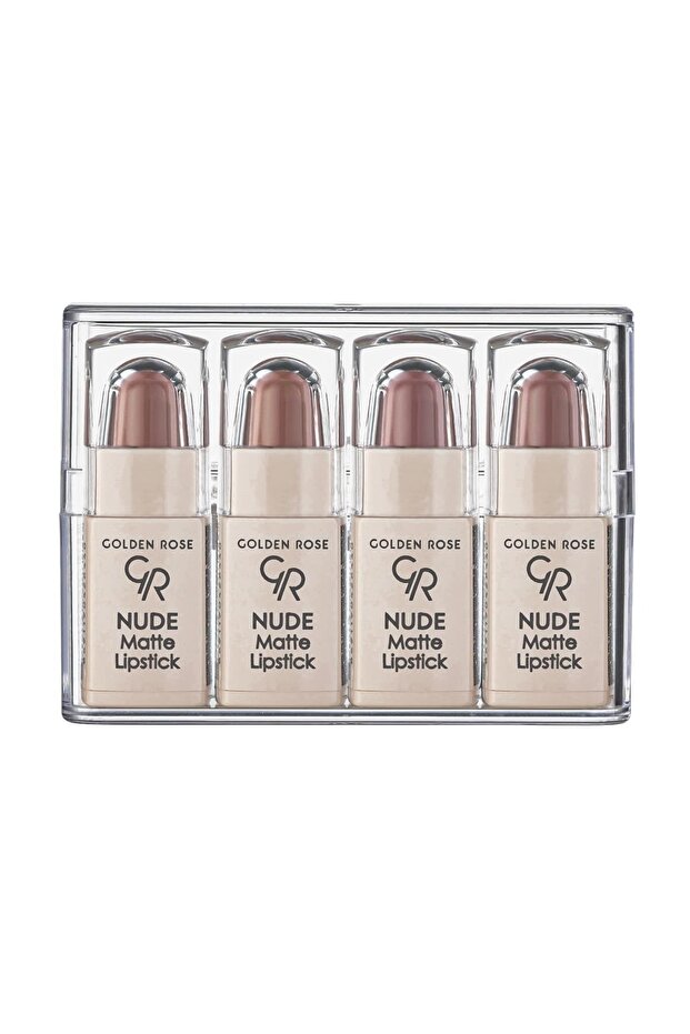 Nude Matte Mini Lipstick Mix - 8691190420253