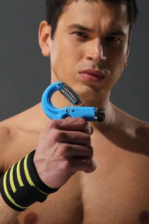 Comfortable 5-60 Kg Adjustable Counter Hand And Wrist Strengthener Fitness Exercise Bow