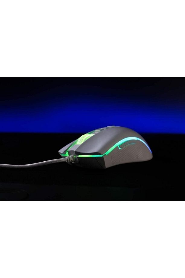 M711w Cobra White Beyaz Rgb Ledli Oyuncu Mouse 5000dpi 7 Programlanabilir Tuş Fare - 5