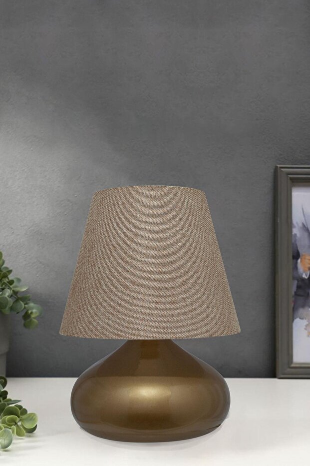 Motif Abajur Altın - 1