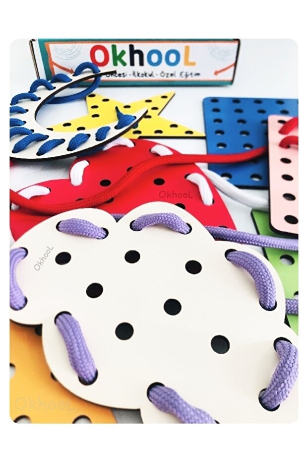 أشكال خيط - تعزيز عضلات اليد - مجموعة مهارات - 4