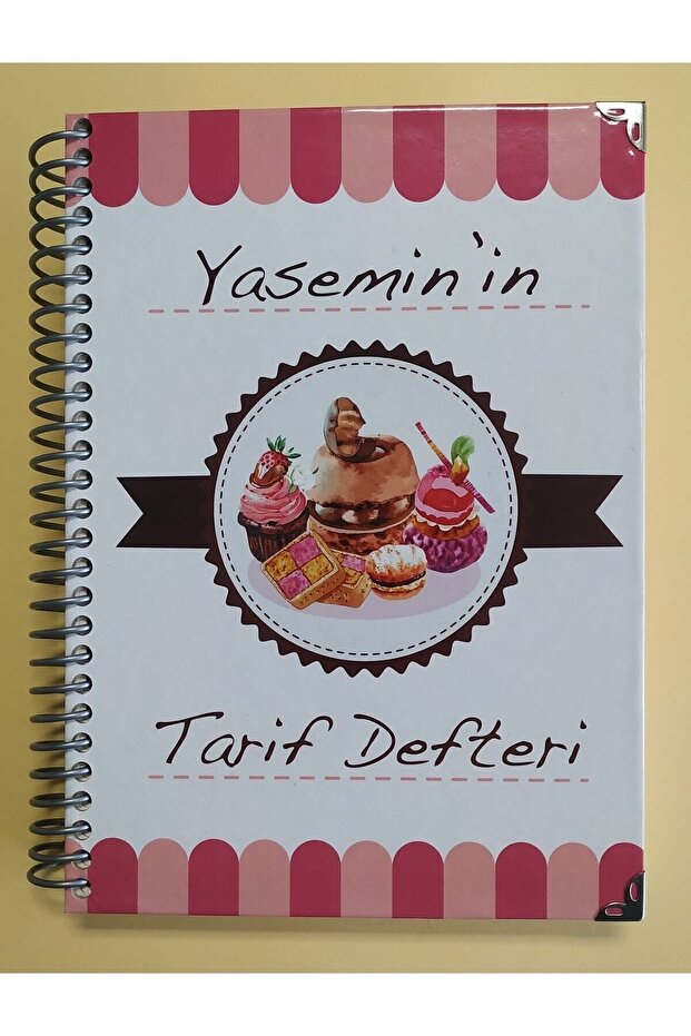 Yemek Tarif Defteri Özel Baskılı - 1