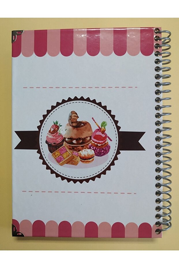 Yemek Tarif Defteri Özel Baskılı - 4