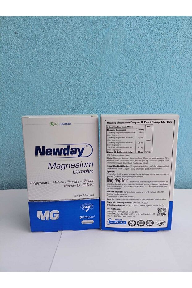 Newday Magnezyum Complex 60 Kapsül - 3