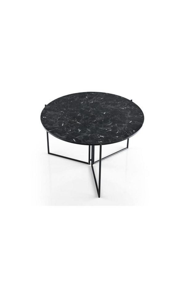 Portatif Katlanır Yuvarlak Balkon Mutfak Masası 80cm - 1