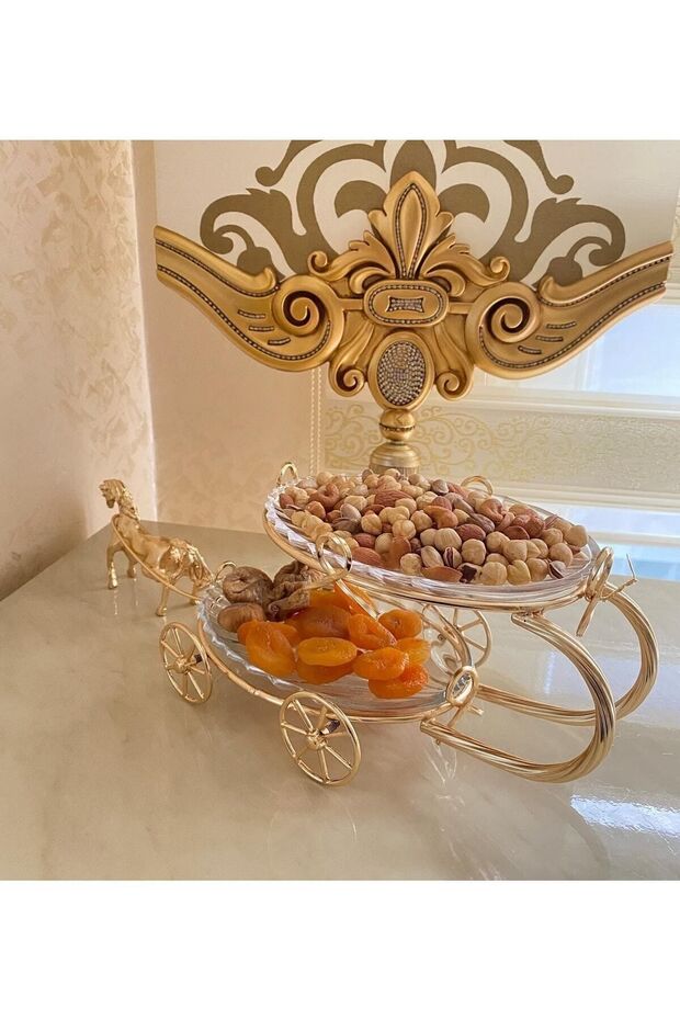 Çift Katlı Atlı Sunumluk Ikramlık - 4