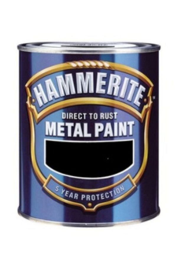 Hammerite Direkt Pas Üstü Pürüzsüz Metal Boyası Altın 0.75 Lt - 1