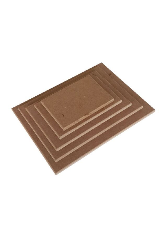 لوحة حائط مستطيلة طويلة مكونة من 5 قطع MDF - 1
