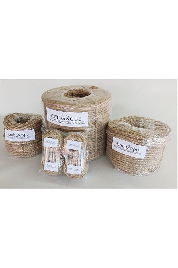 1.Quality Wicker Jute Rope String - 4 Mm, 700 Meters Single Piece Hessian String - 5