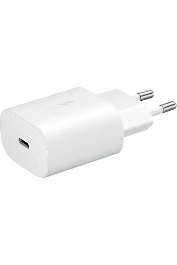 Samsung Uyumlu Galaxy A14 A15 A24 A34 A54 A33 A53 A73 S23 Type-c 25w Hızlı Şarj Beyaz Adaptör - 3