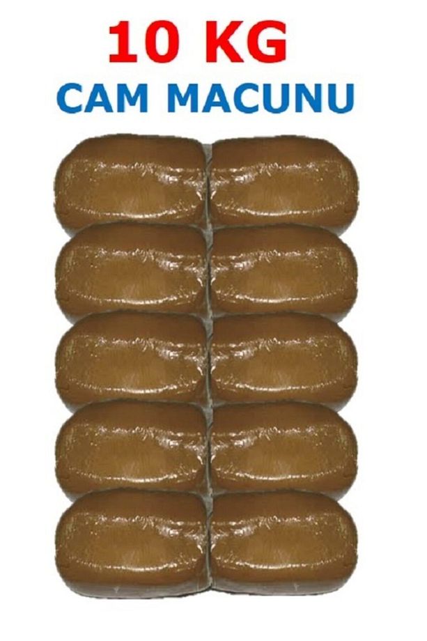 10 Kg Cam Macunu Yapıştırma Onarım Beziryağı Üstübeç Karışımı - 1