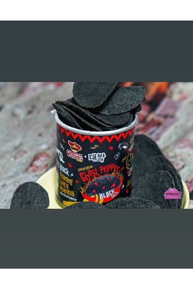 Ghost Pepper Black Crisps - 2