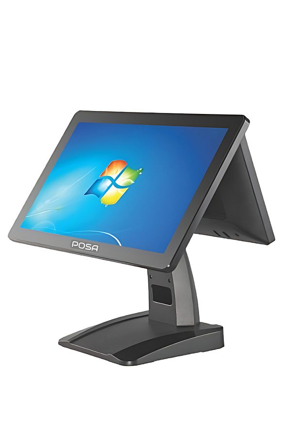AVO Çift Ekran Dokunmatik Pos  Bilgisayar İ5 8RAM 120SSD WİFİ+HOPORLOR 15.6+11.6inch Restoran Pos Pc - 2