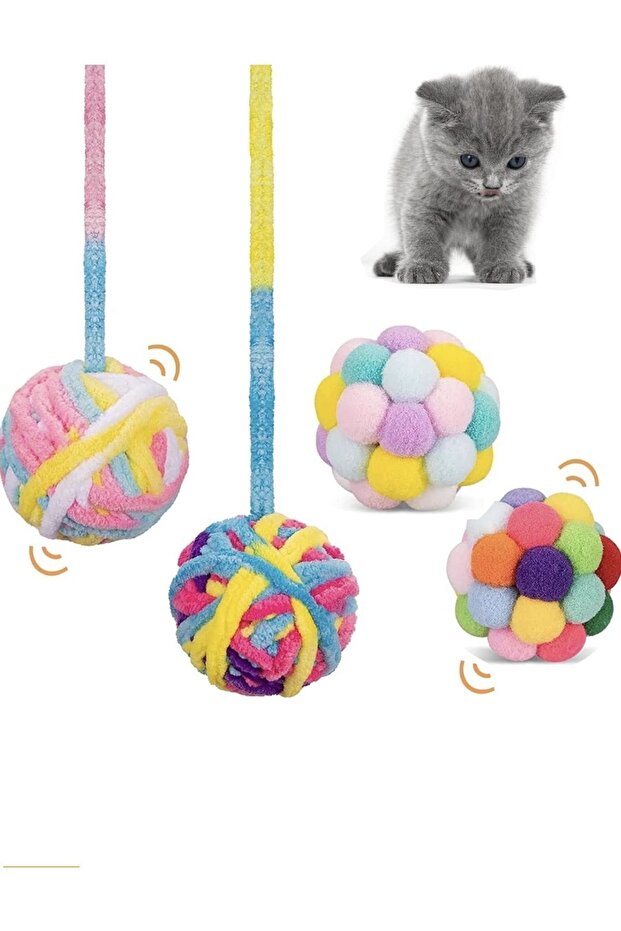 كرة ناعمة للقطط - 1
