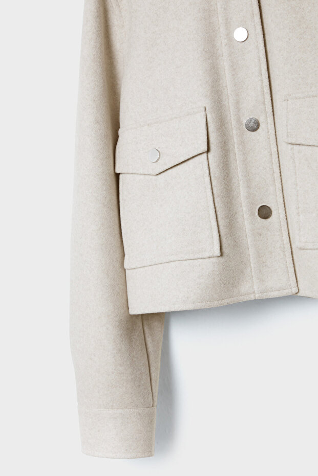 Yumuşak kısa ceket - 7