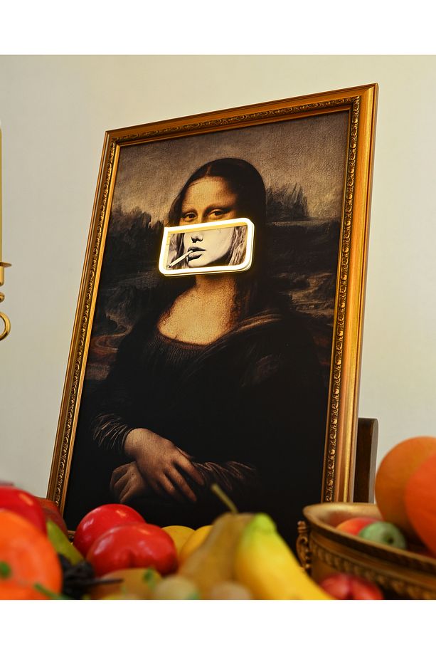 Mona Lisa Dekoratif Tablo - 1