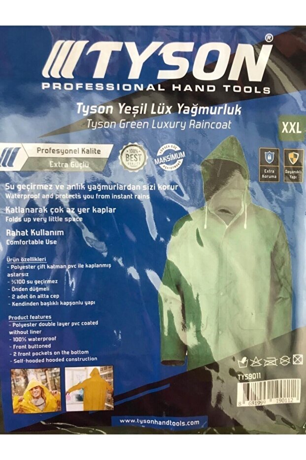 Yeşil Lüx Yağmurluk - 2