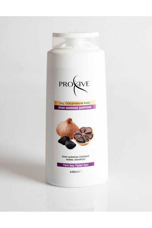 Tuzsuz Parabensiz Silikonsuz Boyasız Dökülme Önleyici Bitkisel Siyah Sarımsak Şampuanı 650 Ml - 6