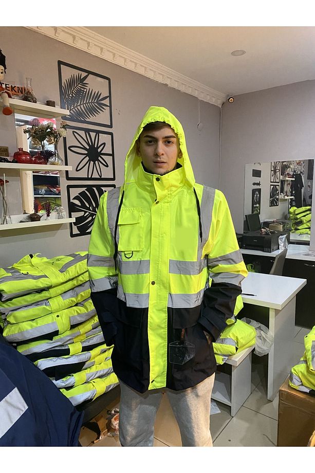Oxford 5+1 Reflektörlü Parka 5 Farklı Kullanım - 2