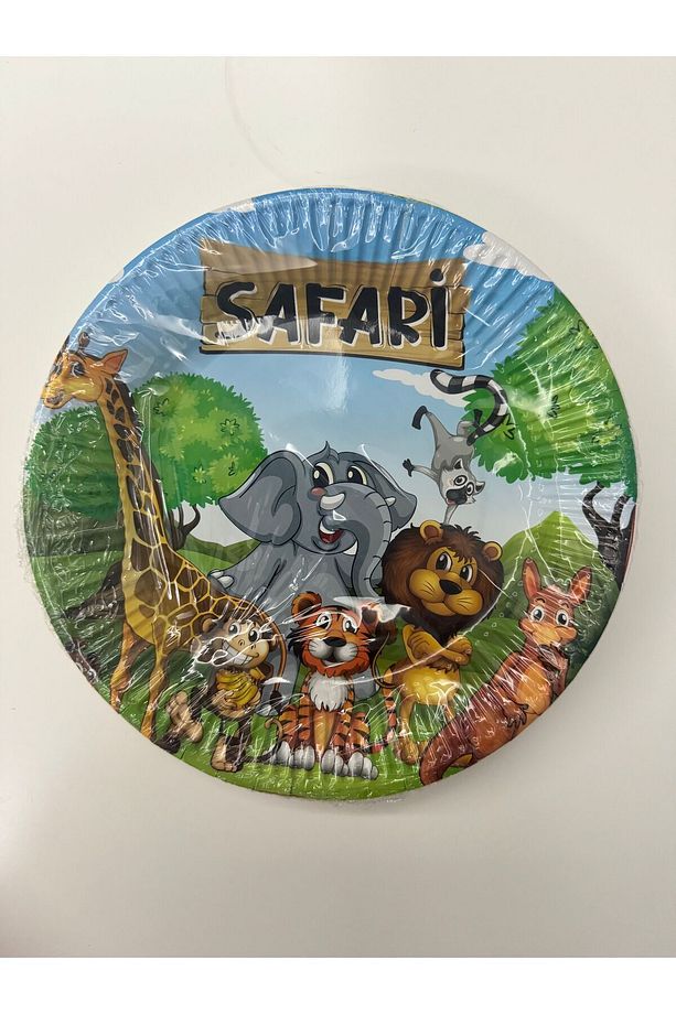 Safari Safari Hayvanlar Tabak Bardak Çatal Set 8 Kişilik - 2