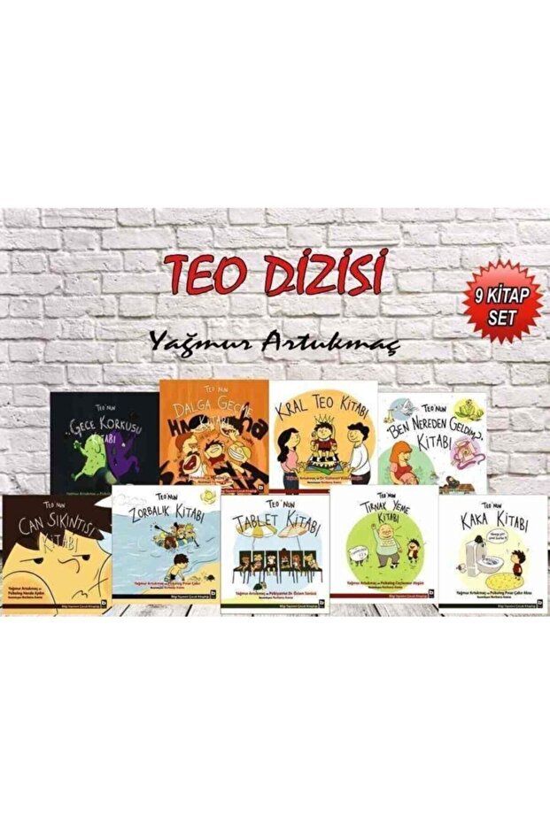 Teo Dizisi 9 Kitap Set Yağmur Artukmaç