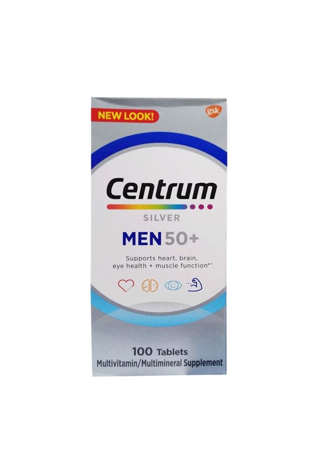 Silver Men +50 100 Tablet - 1