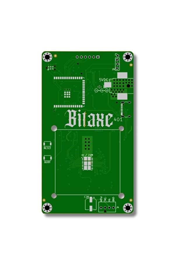 Bitaxe 401 Supra (BM1368) ASIC Devre Kartı