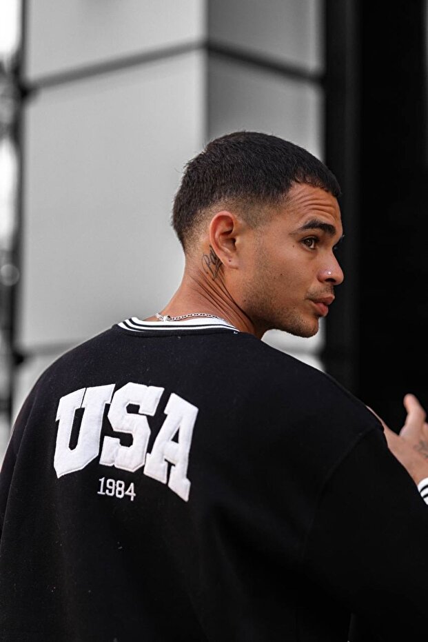 Usa Unisex Oversize Sweatshirt - 7