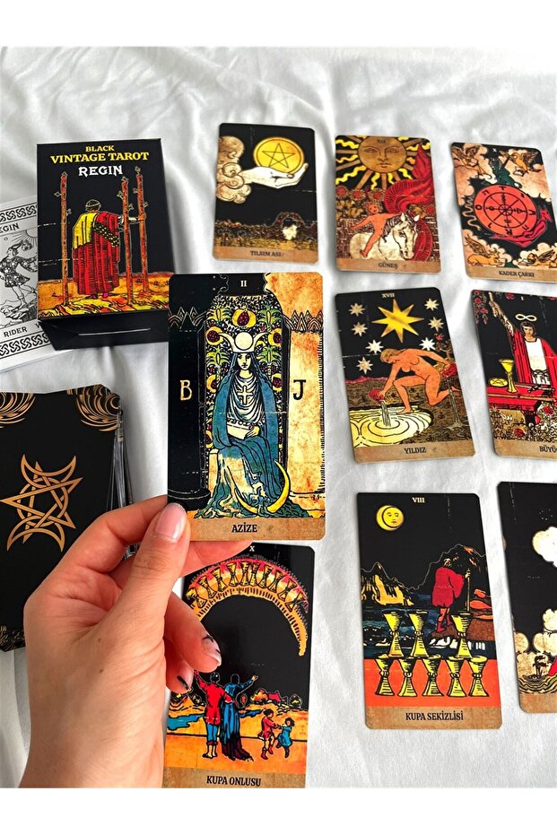 Black Vintage Tarot
