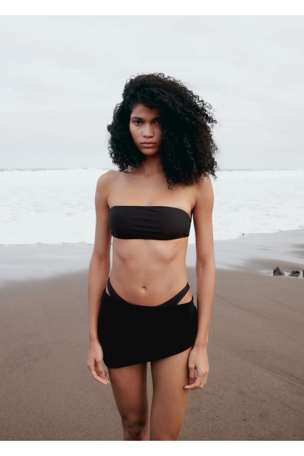 Bandeau bikini üstü - 8