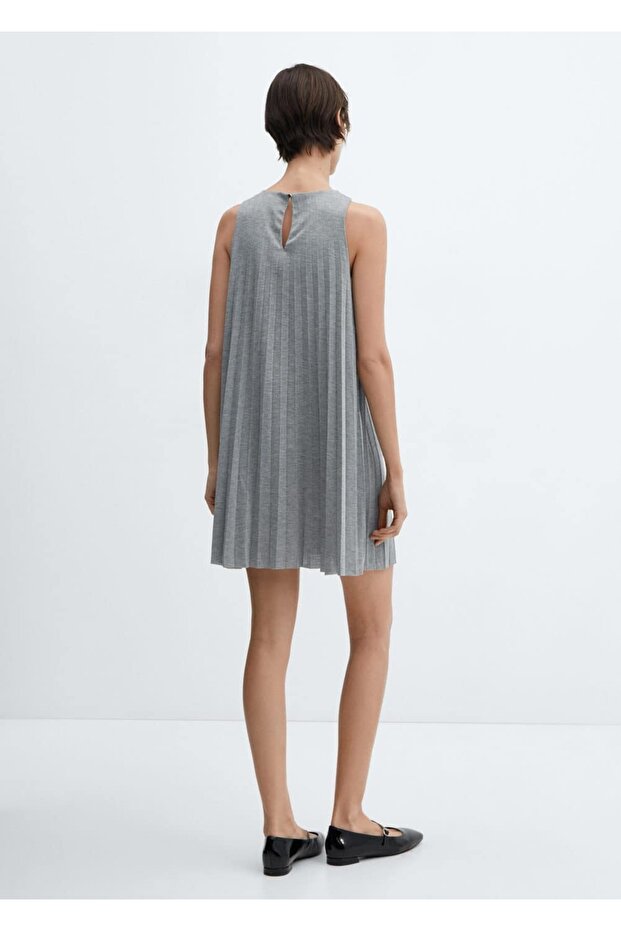 Pilili kısa elbise - 4