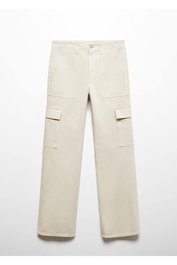 Cepli kargo jean pantolon - 3