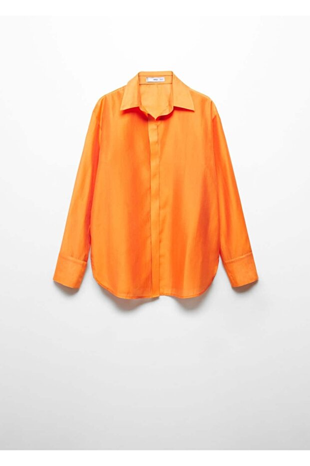 Gizli düğmeli gömlek - 3